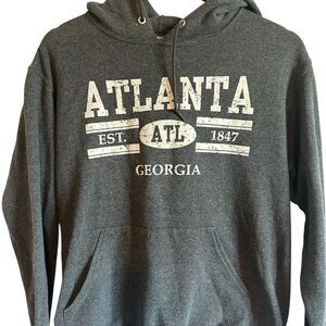 Jerzees Gray Sweatshirt Atlanta Design